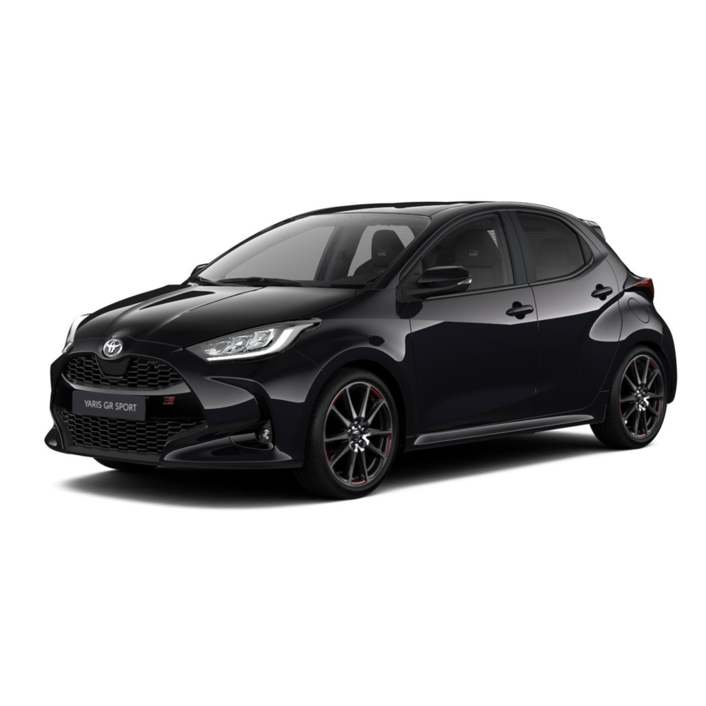 Yaris-2023-GR-Sport-hybrid-Negro-Azabache-en-Toyota-Ourense - TOYOTA OURENSE Yaris GR SPORT 120h Negro Azabache en Ourense