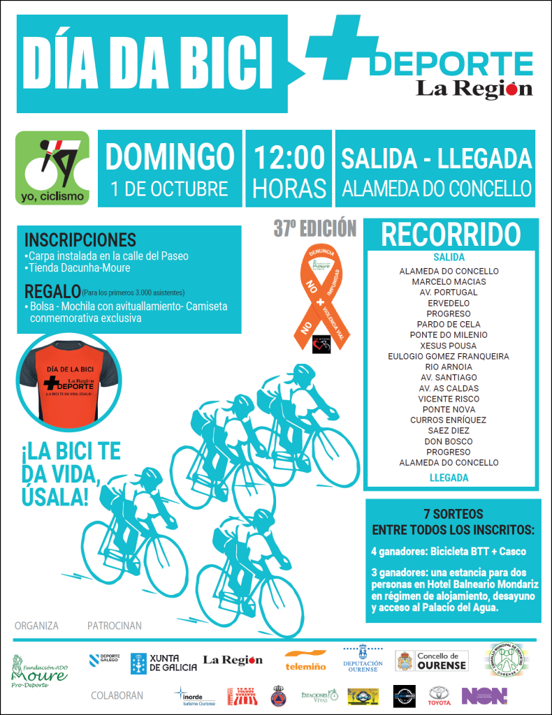37 Edición Día de la Bici en Ourense 2023