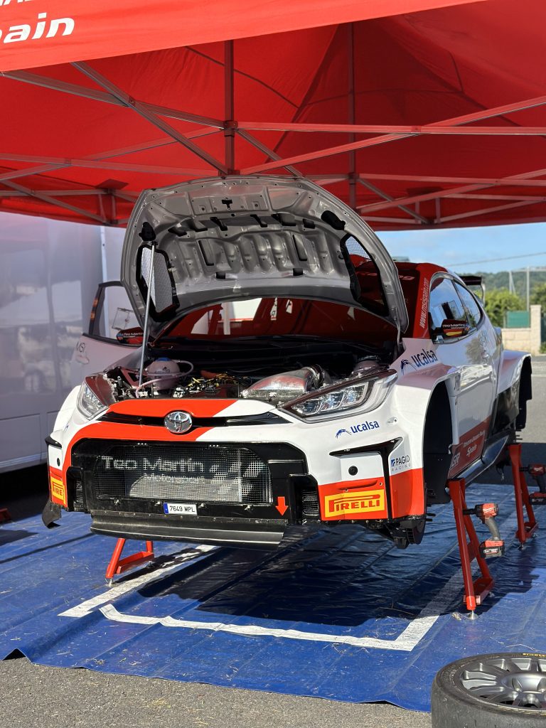 RALLY OURENSE 2024 - entrenamiento Taboadela 3 - TOYOTA OURENSE