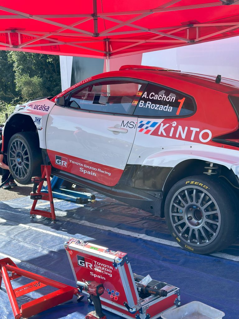RALLY OURENSE 2024 - entrenamiento Taboadela 4 - TOYOTA OURENSE