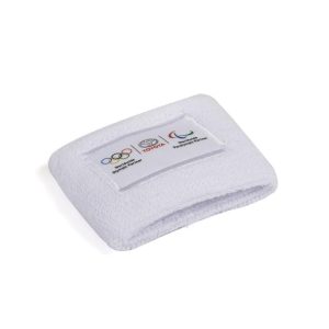 Muñequera blanca juegos olímpicos Toyota