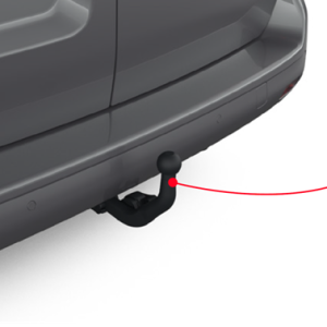 Bola de remolque desmontable Toyota Proace