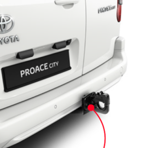 Bola de remolque tipo placa con brida Toyota Proace